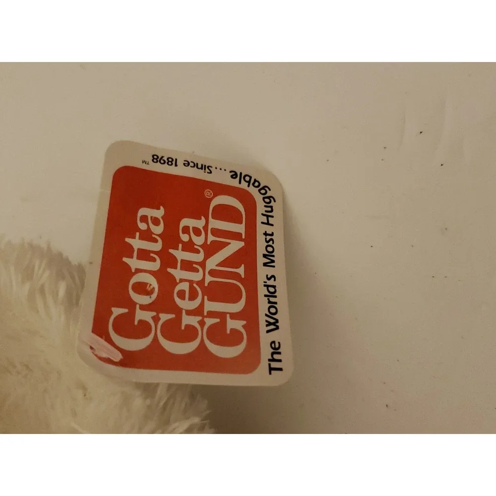 Gund sammy white